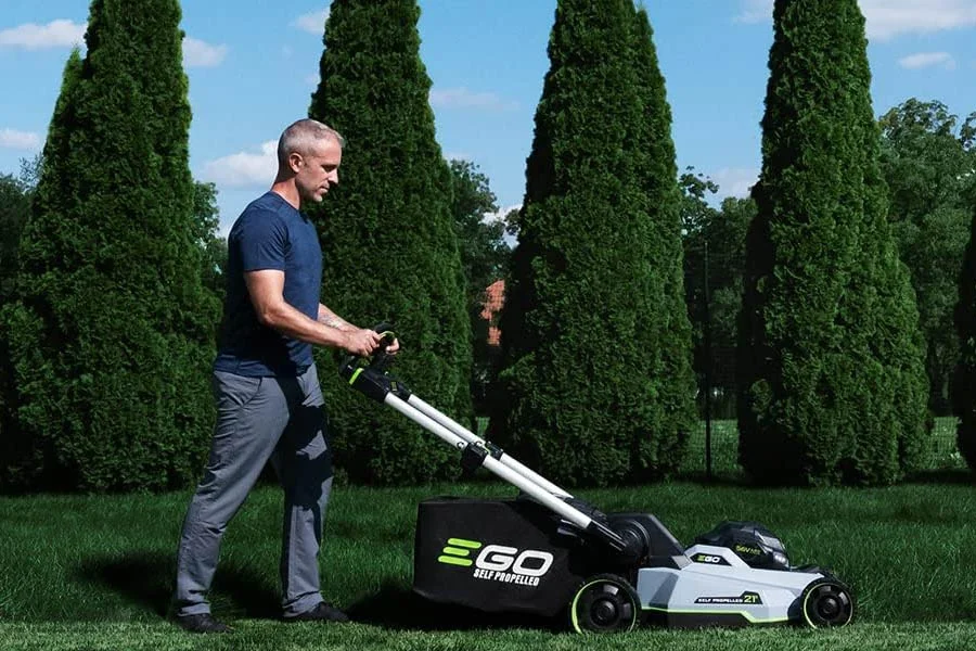 lowes electric push mower